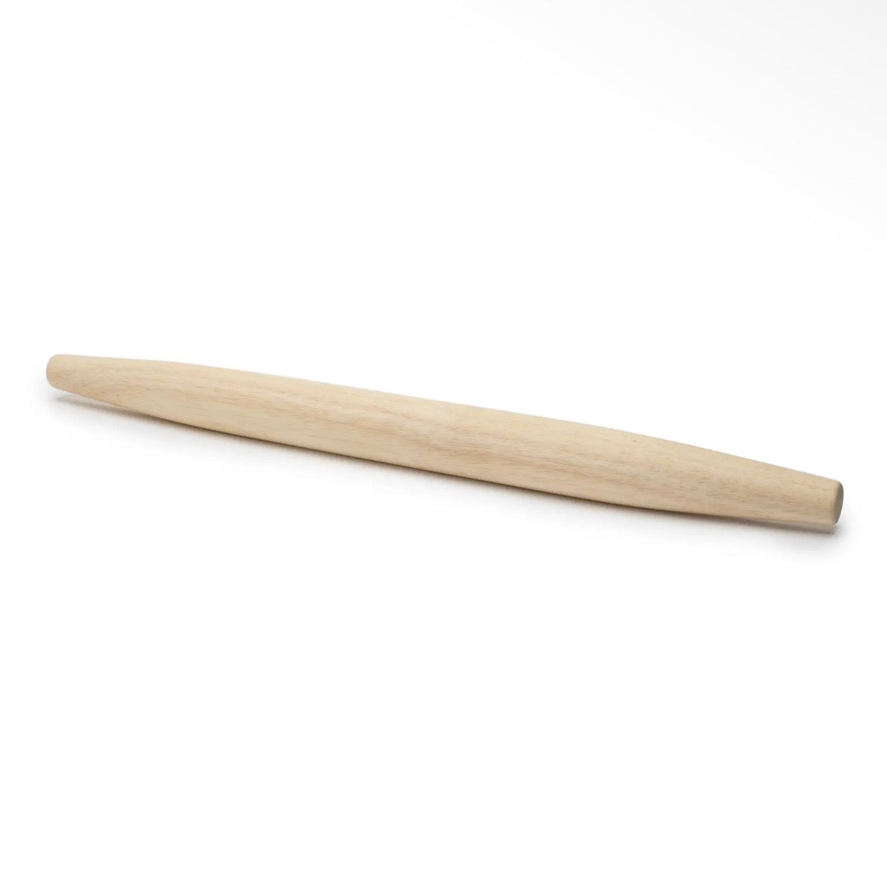 Straight Rolling Pin with Tapered Ends, Wood, 20"