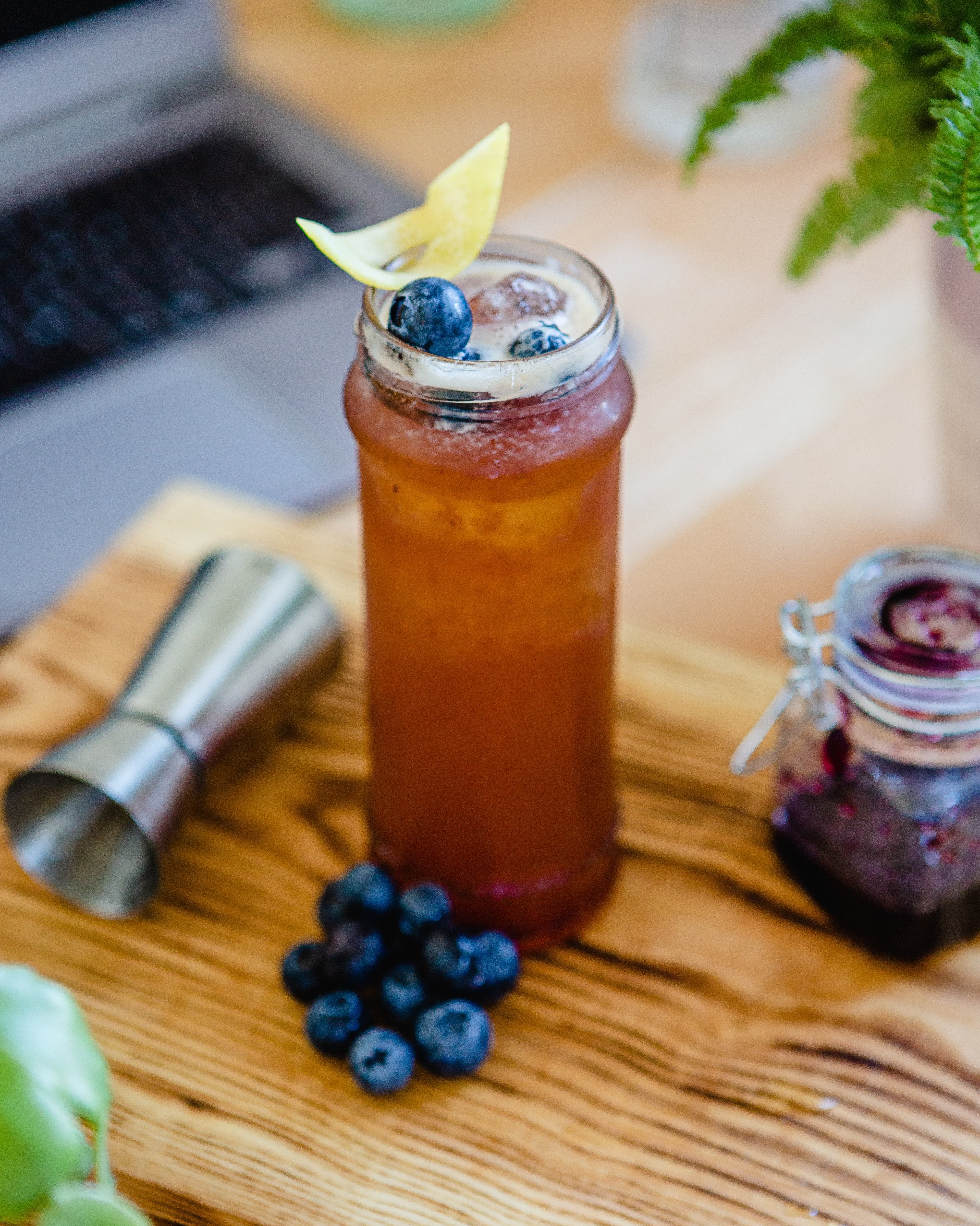 Blueberry Pinot Noir Jam | 4oz. image 1