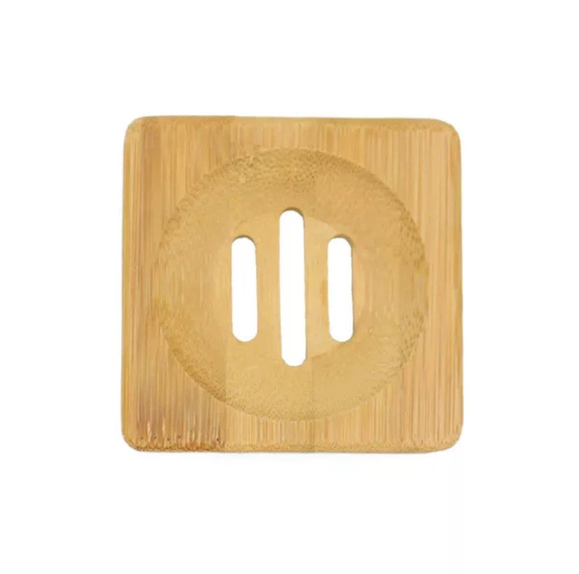 Wooden Soap Dish: Square
