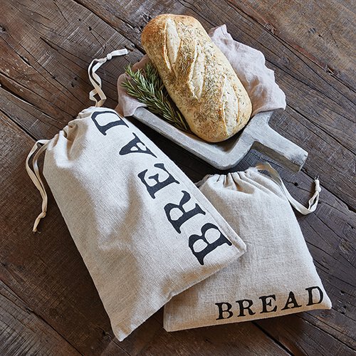 Large Bread Drawstring Pouch image 1