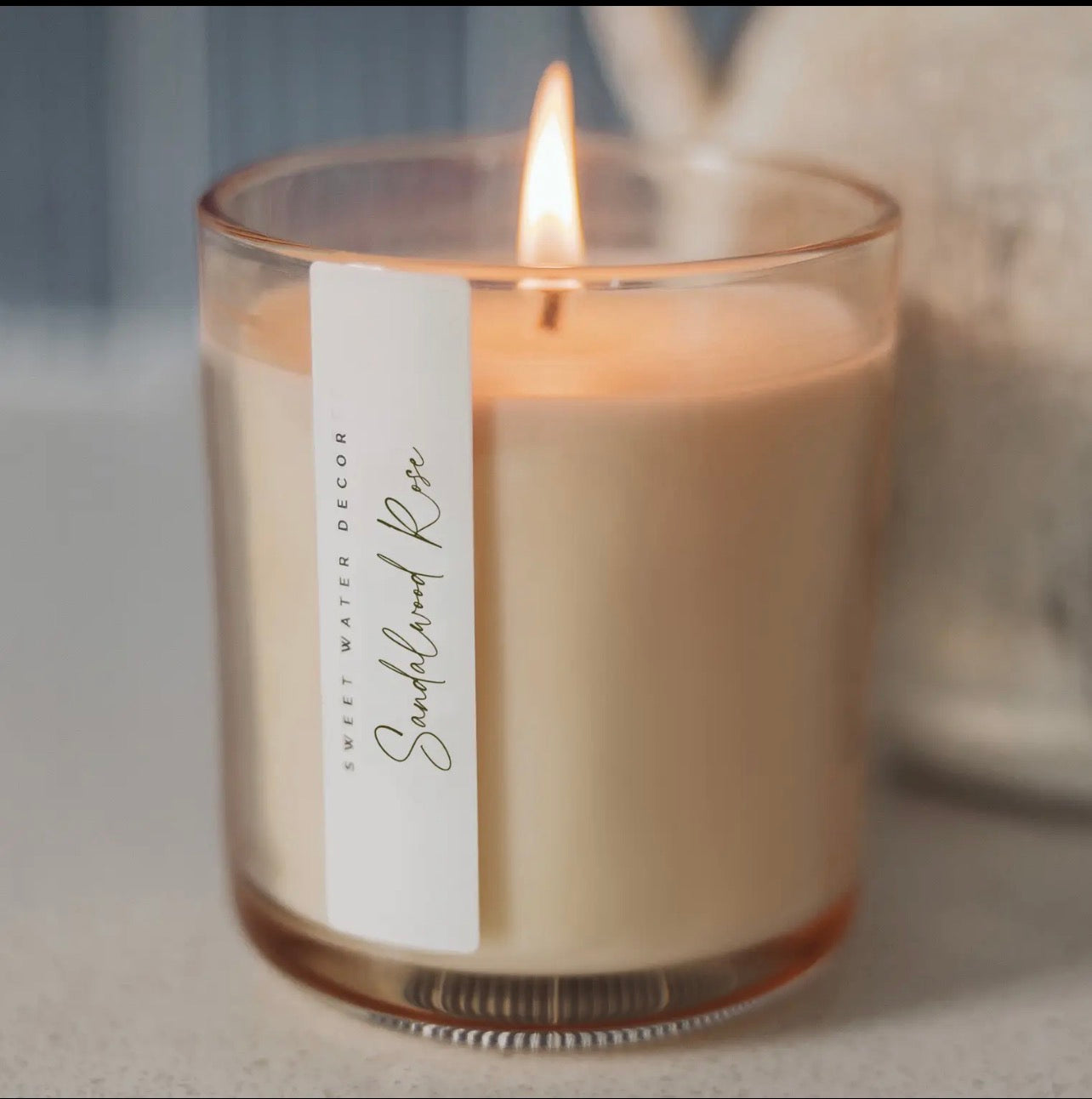 Sandalwood Rose 12 oz | Soy Candle