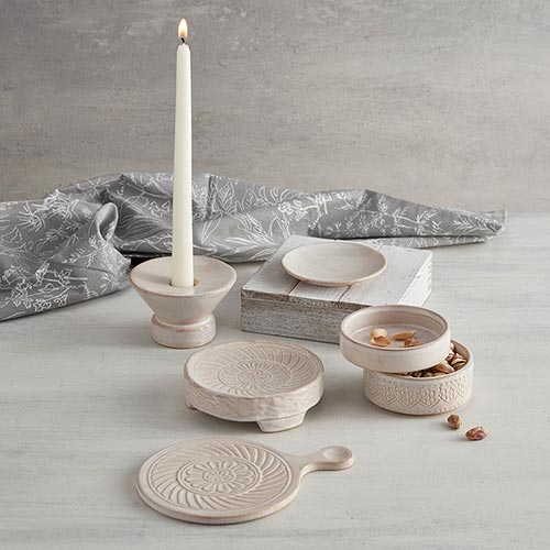 Stoneware Taper Holder image 1